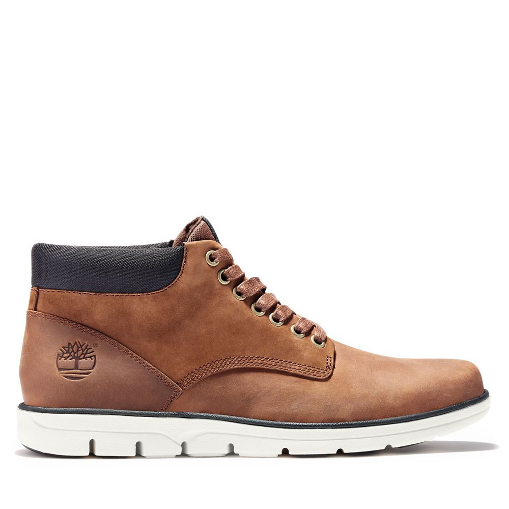 Timberland Chukka Μποτακια Ανδρικα Καφε - Bradstreet Δερματινα Sneaker - Greece 3157964-KJ